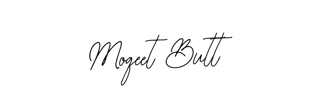 Moqeet Butt stylish signature style. Best Handwritten Sign (Bearetta-2O07w) for my name. Handwritten Signature Collection Ideas for my name Moqeet Butt. Moqeet Butt signature style 12 images and pictures png