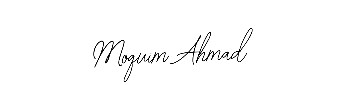 Check out images of Autograph of Moquim Ahmad name. Actor Moquim Ahmad Signature Style. Bearetta-2O07w is a professional sign style online. Moquim Ahmad signature style 12 images and pictures png