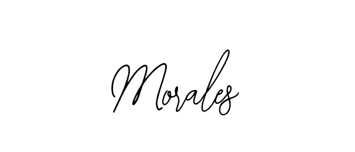 Create a beautiful signature design for name Morales. With this signature (Bearetta-2O07w) fonts, you can make a handwritten signature for free. Morales signature style 12 images and pictures png