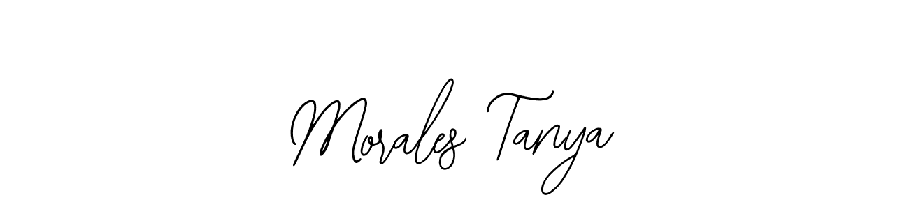 This is the best signature style for the Morales Tanya name. Also you like these signature font (Bearetta-2O07w). Mix name signature. Morales Tanya signature style 12 images and pictures png