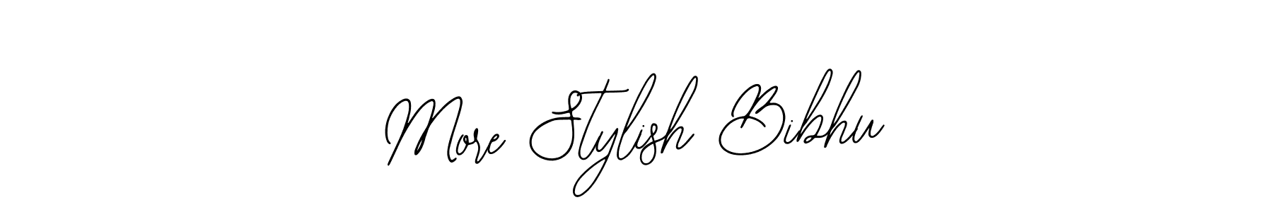 How to Draw More Stylish Bibhu signature style? Bearetta-2O07w is a latest design signature styles for name More Stylish Bibhu. More Stylish Bibhu signature style 12 images and pictures png