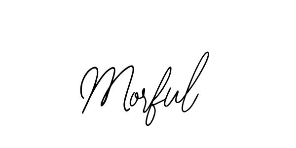 Similarly Bearetta-2O07w is the best handwritten signature design. Signature creator online .You can use it as an online autograph creator for name Morful. Morful signature style 12 images and pictures png