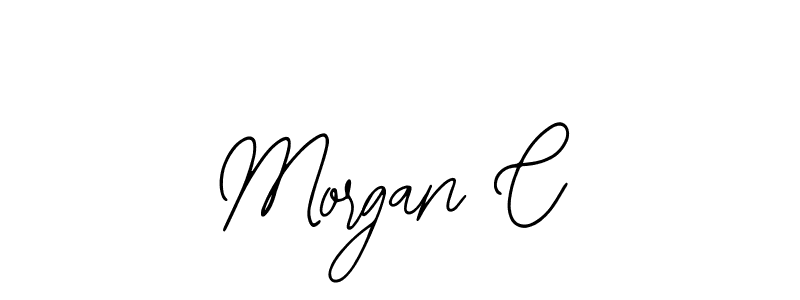 You should practise on your own different ways (Bearetta-2O07w) to write your name (Morgan C) in signature. don't let someone else do it for you. Morgan C signature style 12 images and pictures png