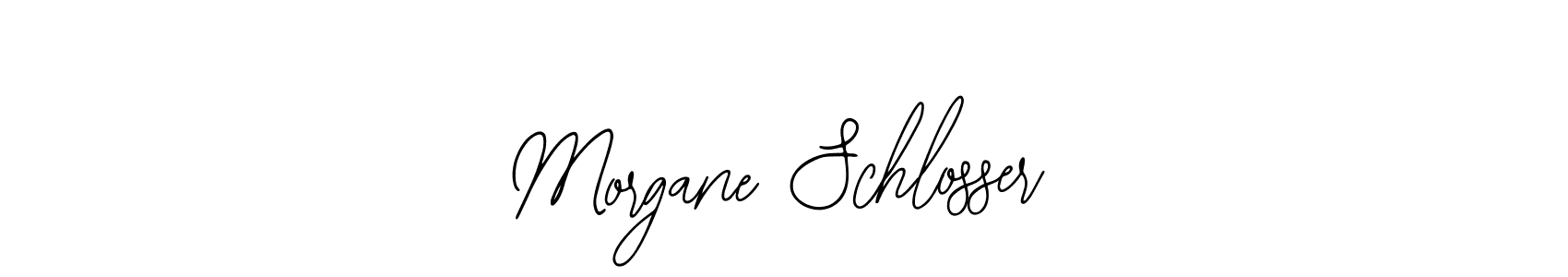 How to make Morgane Schlosser signature? Bearetta-2O07w is a professional autograph style. Create handwritten signature for Morgane Schlosser name. Morgane Schlosser signature style 12 images and pictures png