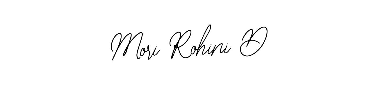 Mori Rohini D stylish signature style. Best Handwritten Sign (Bearetta-2O07w) for my name. Handwritten Signature Collection Ideas for my name Mori Rohini D. Mori Rohini D signature style 12 images and pictures png