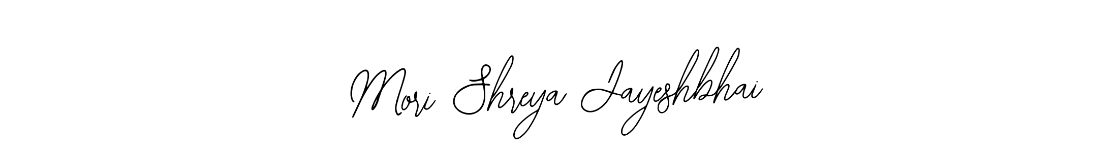 It looks lik you need a new signature style for name Mori Shreya Jayeshbhai. Design unique handwritten (Bearetta-2O07w) signature with our free signature maker in just a few clicks. Mori Shreya Jayeshbhai signature style 12 images and pictures png