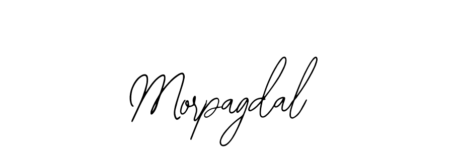 Design your own signature with our free online signature maker. With this signature software, you can create a handwritten (Bearetta-2O07w) signature for name Morpagdal. Morpagdal signature style 12 images and pictures png