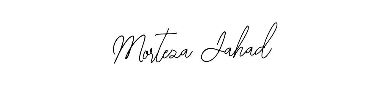 How to make Morteza Jahad signature? Bearetta-2O07w is a professional autograph style. Create handwritten signature for Morteza Jahad name. Morteza Jahad signature style 12 images and pictures png