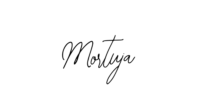 Bearetta-2O07w is a professional signature style that is perfect for those who want to add a touch of class to their signature. It is also a great choice for those who want to make their signature more unique. Get Mortuja name to fancy signature for free. Mortuja signature style 12 images and pictures png