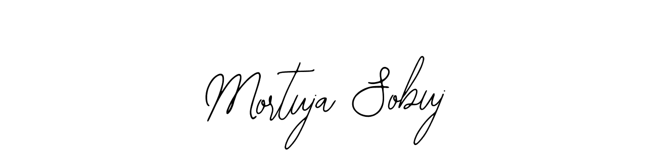 You should practise on your own different ways (Bearetta-2O07w) to write your name (Mortuja Sobuj) in signature. don't let someone else do it for you. Mortuja Sobuj signature style 12 images and pictures png