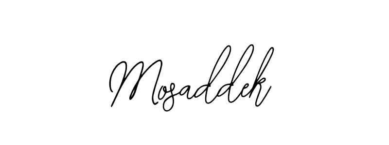 Also we have Mosaddek name is the best signature style. Create professional handwritten signature collection using Bearetta-2O07w autograph style. Mosaddek signature style 12 images and pictures png