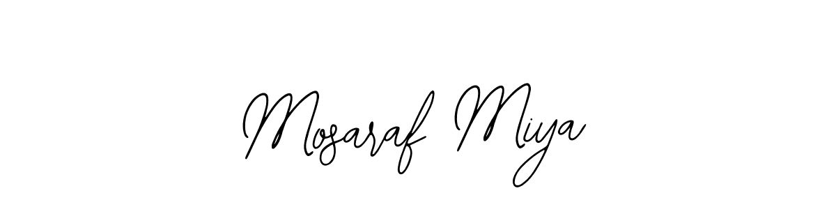 Make a beautiful signature design for name Mosaraf Miya. With this signature (Bearetta-2O07w) style, you can create a handwritten signature for free. Mosaraf Miya signature style 12 images and pictures png