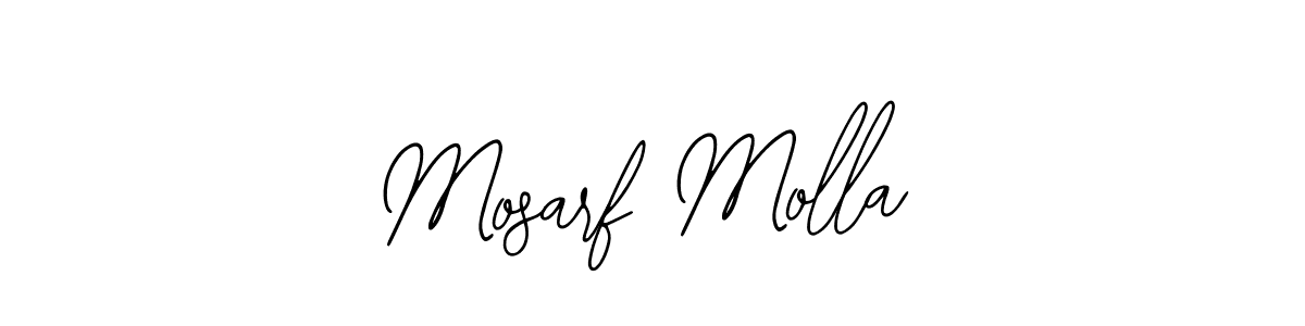 Also we have Mosarf Molla name is the best signature style. Create professional handwritten signature collection using Bearetta-2O07w autograph style. Mosarf Molla signature style 12 images and pictures png