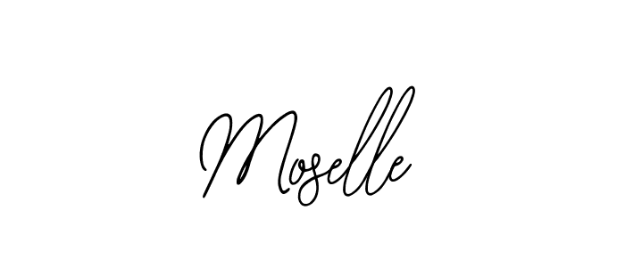 You should practise on your own different ways (Bearetta-2O07w) to write your name (Moselle) in signature. don't let someone else do it for you. Moselle signature style 12 images and pictures png