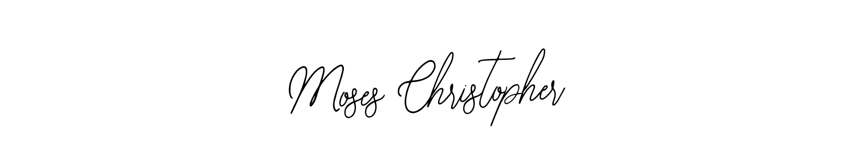 Make a beautiful signature design for name Moses Christopher. Use this online signature maker to create a handwritten signature for free. Moses Christopher signature style 12 images and pictures png