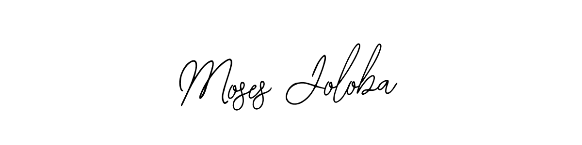 Moses Joloba stylish signature style. Best Handwritten Sign (Bearetta-2O07w) for my name. Handwritten Signature Collection Ideas for my name Moses Joloba. Moses Joloba signature style 12 images and pictures png