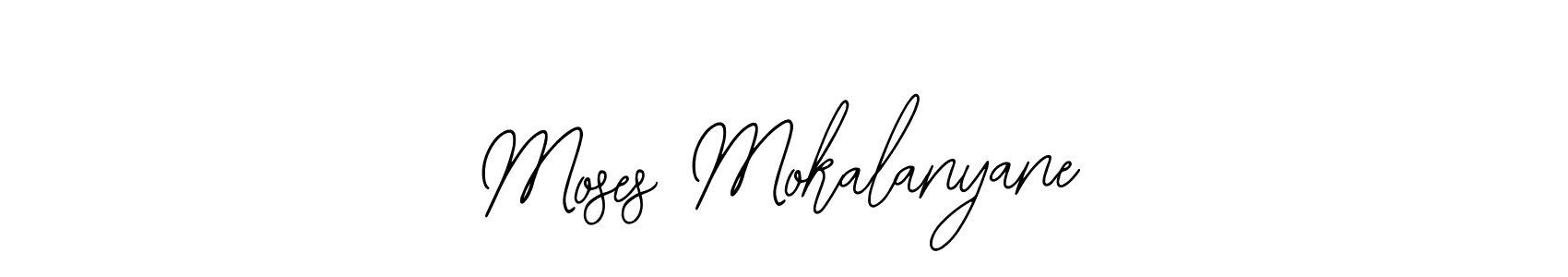 Use a signature maker to create a handwritten signature online. With this signature software, you can design (Bearetta-2O07w) your own signature for name Moses Mokalanyane. Moses Mokalanyane signature style 12 images and pictures png