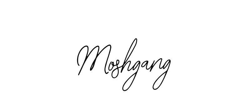 You should practise on your own different ways (Bearetta-2O07w) to write your name (Moshgang) in signature. don't let someone else do it for you. Moshgang signature style 12 images and pictures png