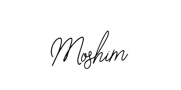 Also we have Moshim name is the best signature style. Create professional handwritten signature collection using Bearetta-2O07w autograph style. Moshim signature style 12 images and pictures png