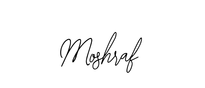 if you are searching for the best signature style for your name Moshraf. so please give up your signature search. here we have designed multiple signature styles  using Bearetta-2O07w. Moshraf signature style 12 images and pictures png