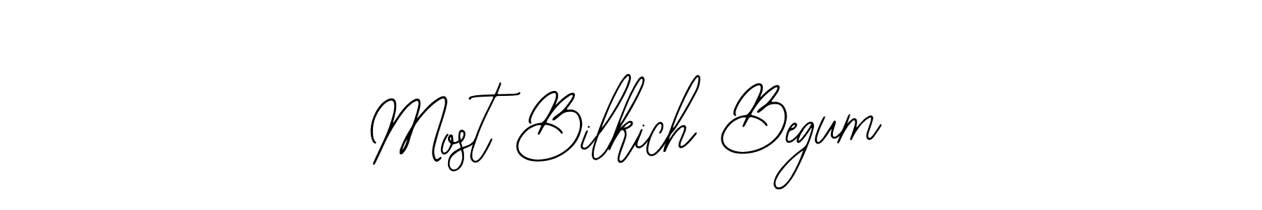 How to Draw Most Bilkich Begum signature style? Bearetta-2O07w is a latest design signature styles for name Most Bilkich Begum. Most Bilkich Begum signature style 12 images and pictures png