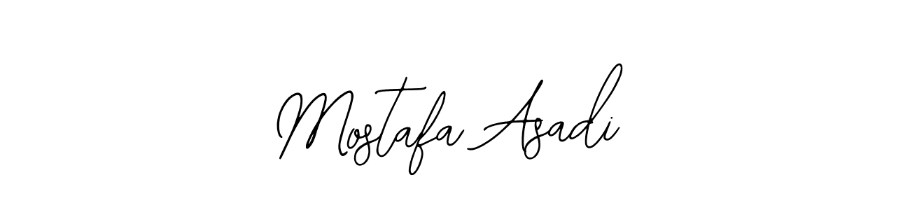 Use a signature maker to create a handwritten signature online. With this signature software, you can design (Bearetta-2O07w) your own signature for name Mostafa Asadi. Mostafa Asadi signature style 12 images and pictures png