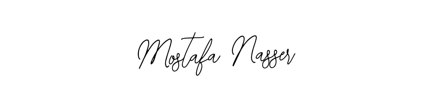 if you are searching for the best signature style for your name Mostafa Nasser. so please give up your signature search. here we have designed multiple signature styles  using Bearetta-2O07w. Mostafa Nasser signature style 12 images and pictures png