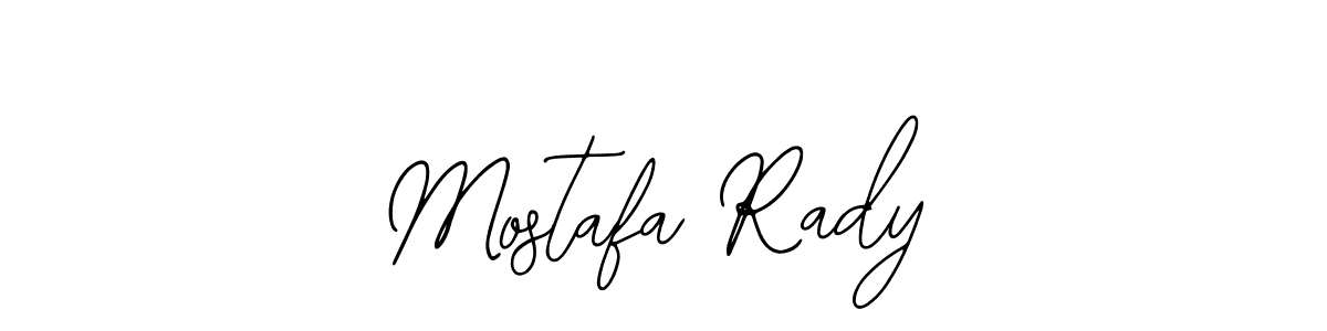 The best way (Bearetta-2O07w) to make a short signature is to pick only two or three words in your name. The name Mostafa Rady include a total of six letters. For converting this name. Mostafa Rady signature style 12 images and pictures png