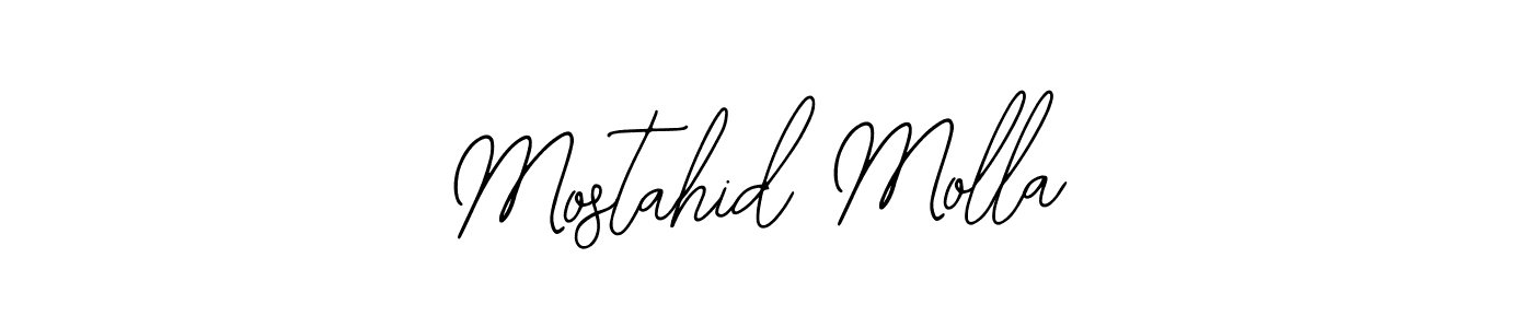 Similarly Bearetta-2O07w is the best handwritten signature design. Signature creator online .You can use it as an online autograph creator for name Mostahid Molla. Mostahid Molla signature style 12 images and pictures png