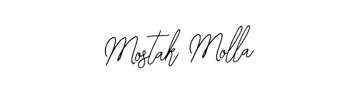 How to Draw Mostak Molla signature style? Bearetta-2O07w is a latest design signature styles for name Mostak Molla. Mostak Molla signature style 12 images and pictures png