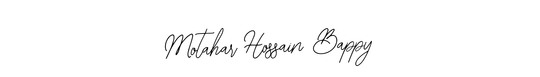 Make a beautiful signature design for name Motahar Hossain Bappy. Use this online signature maker to create a handwritten signature for free. Motahar Hossain Bappy signature style 12 images and pictures png