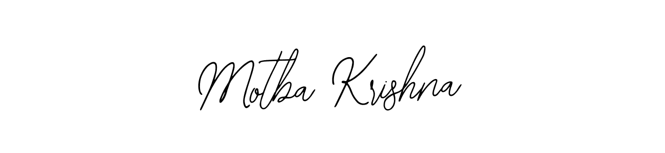 Also we have Motba Krishna name is the best signature style. Create professional handwritten signature collection using Bearetta-2O07w autograph style. Motba Krishna signature style 12 images and pictures png