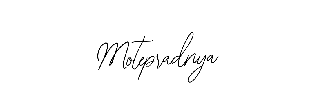 Design your own signature with our free online signature maker. With this signature software, you can create a handwritten (Bearetta-2O07w) signature for name Motepradnya. Motepradnya signature style 12 images and pictures png