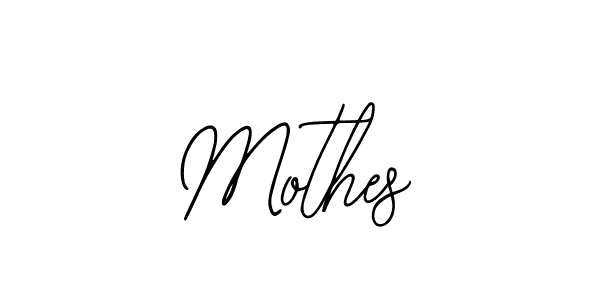 Use a signature maker to create a handwritten signature online. With this signature software, you can design (Bearetta-2O07w) your own signature for name Mothes. Mothes signature style 12 images and pictures png