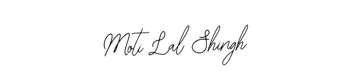 Use a signature maker to create a handwritten signature online. With this signature software, you can design (Bearetta-2O07w) your own signature for name Moti Lal Shingh. Moti Lal Shingh signature style 12 images and pictures png