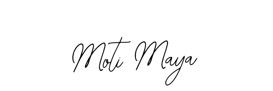 You can use this online signature creator to create a handwritten signature for the name Moti Maya. This is the best online autograph maker. Moti Maya signature style 12 images and pictures png