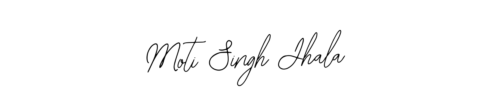 The best way (Bearetta-2O07w) to make a short signature is to pick only two or three words in your name. The name Moti Singh Jhala include a total of six letters. For converting this name. Moti Singh Jhala signature style 12 images and pictures png