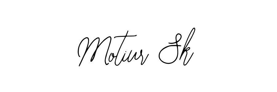 The best way (Bearetta-2O07w) to make a short signature is to pick only two or three words in your name. The name Motiur Sk include a total of six letters. For converting this name. Motiur Sk signature style 12 images and pictures png