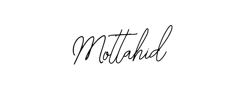 The best way (Bearetta-2O07w) to make a short signature is to pick only two or three words in your name. The name Mottahid include a total of six letters. For converting this name. Mottahid signature style 12 images and pictures png