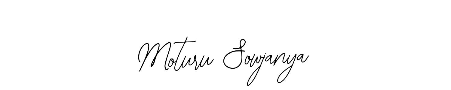 How to Draw Moturu Sowjanya signature style? Bearetta-2O07w is a latest design signature styles for name Moturu Sowjanya. Moturu Sowjanya signature style 12 images and pictures png