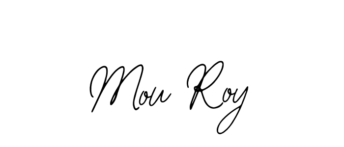 How to make Mou Roy signature? Bearetta-2O07w is a professional autograph style. Create handwritten signature for Mou Roy name. Mou Roy signature style 12 images and pictures png