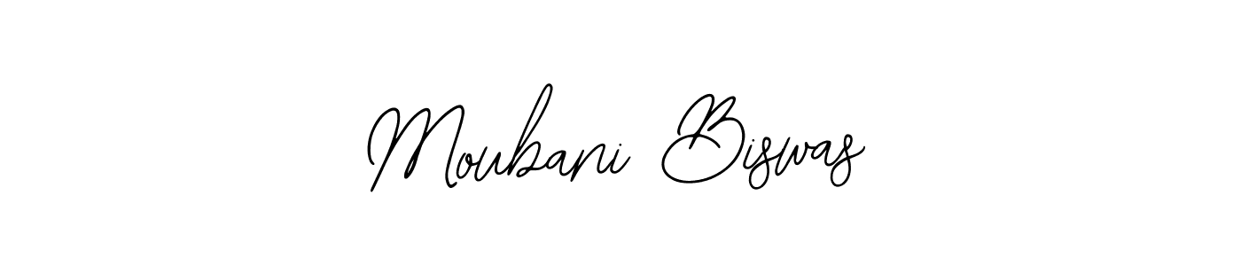 if you are searching for the best signature style for your name Moubani Biswas. so please give up your signature search. here we have designed multiple signature styles  using Bearetta-2O07w. Moubani Biswas signature style 12 images and pictures png