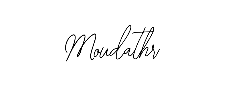 Design your own signature with our free online signature maker. With this signature software, you can create a handwritten (Bearetta-2O07w) signature for name Moudathr. Moudathr signature style 12 images and pictures png