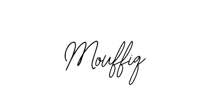 Design your own signature with our free online signature maker. With this signature software, you can create a handwritten (Bearetta-2O07w) signature for name Mouffiq. Mouffiq signature style 12 images and pictures png