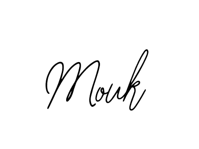 Use a signature maker to create a handwritten signature online. With this signature software, you can design (Bearetta-2O07w) your own signature for name Mouk. Mouk signature style 12 images and pictures png