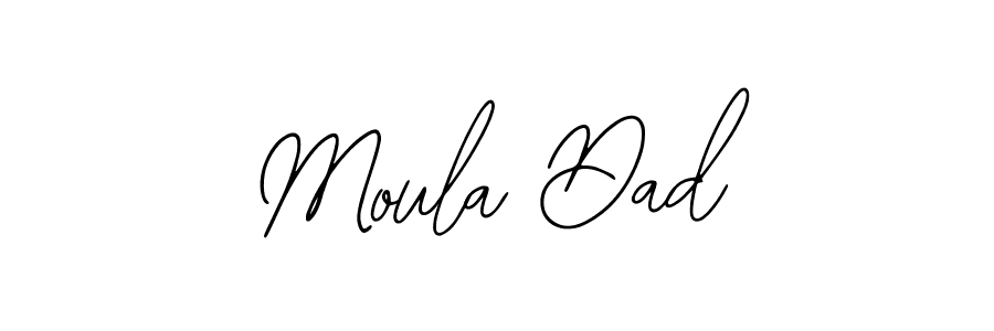 Design your own signature with our free online signature maker. With this signature software, you can create a handwritten (Bearetta-2O07w) signature for name Moula Dad. Moula Dad signature style 12 images and pictures png