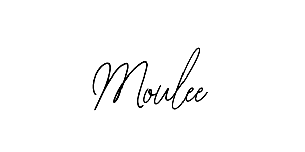 How to make Moulee signature? Bearetta-2O07w is a professional autograph style. Create handwritten signature for Moulee name. Moulee signature style 12 images and pictures png