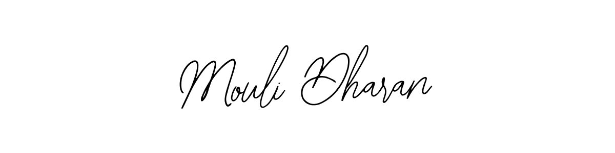 You should practise on your own different ways (Bearetta-2O07w) to write your name (Mouli Dharan) in signature. don't let someone else do it for you. Mouli Dharan signature style 12 images and pictures png