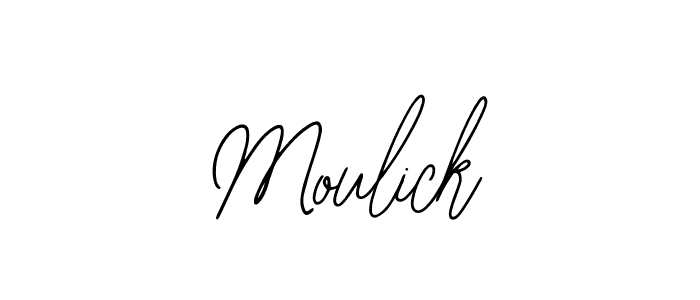 Moulick stylish signature style. Best Handwritten Sign (Bearetta-2O07w) for my name. Handwritten Signature Collection Ideas for my name Moulick. Moulick signature style 12 images and pictures png