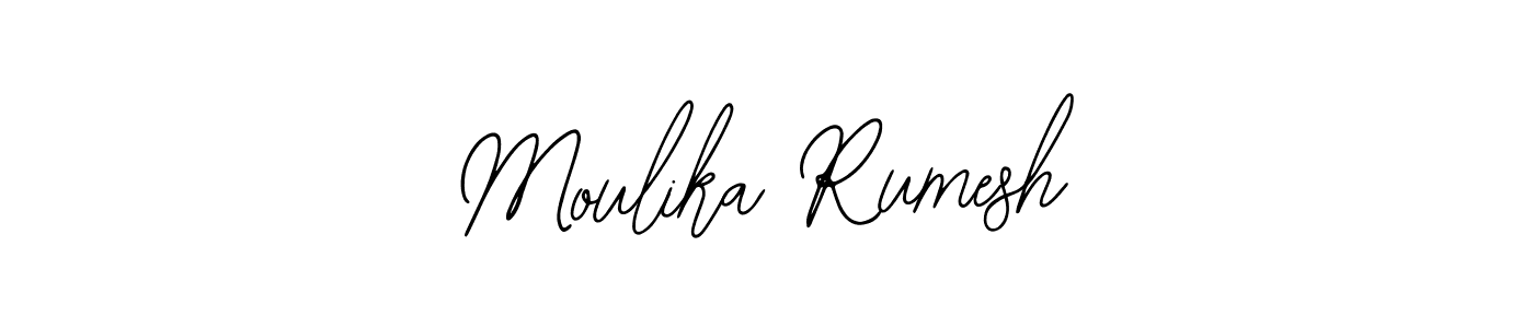 You can use this online signature creator to create a handwritten signature for the name Moulika Rumesh. This is the best online autograph maker. Moulika Rumesh signature style 12 images and pictures png